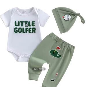 New “little Golfer” outfit 3 months